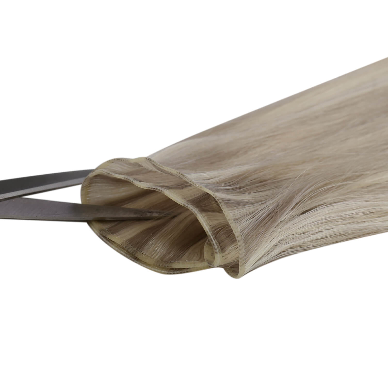 sew in hair extensions highlight blonde color