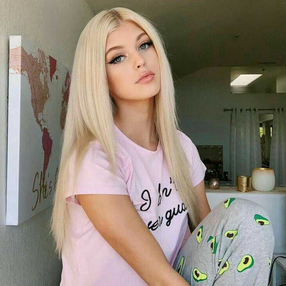 Virgin Hybrid Weft Extensions Blonde 60