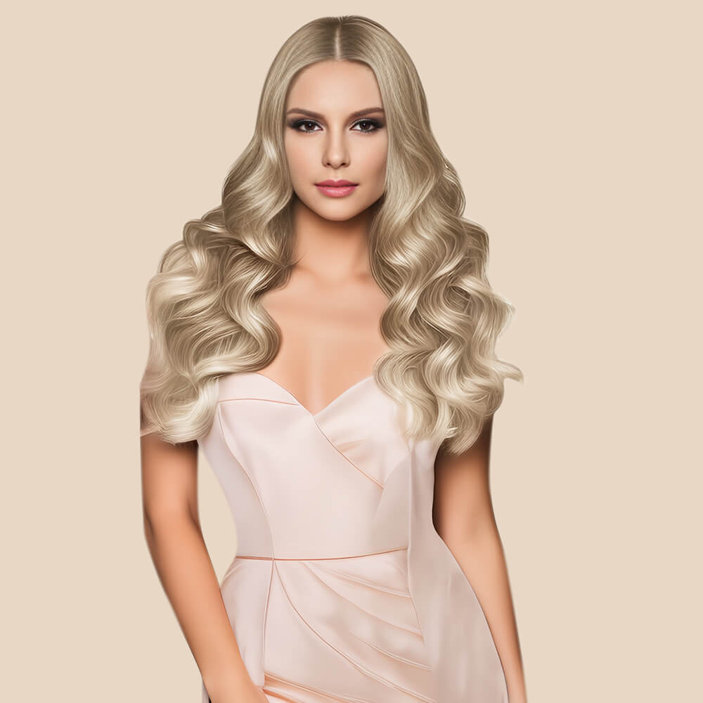 Genius Weft Hair Extensions Highlights P8/60