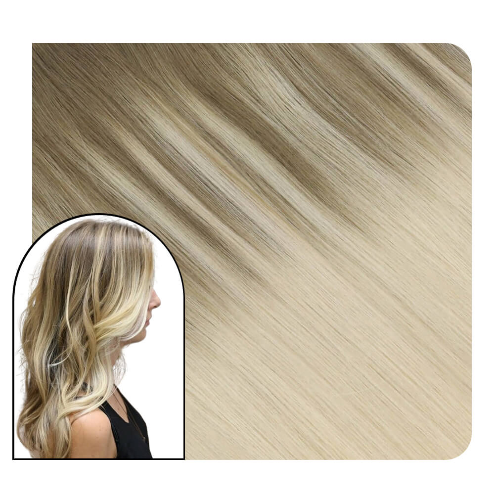 best human hair tape in extensions for thin hair