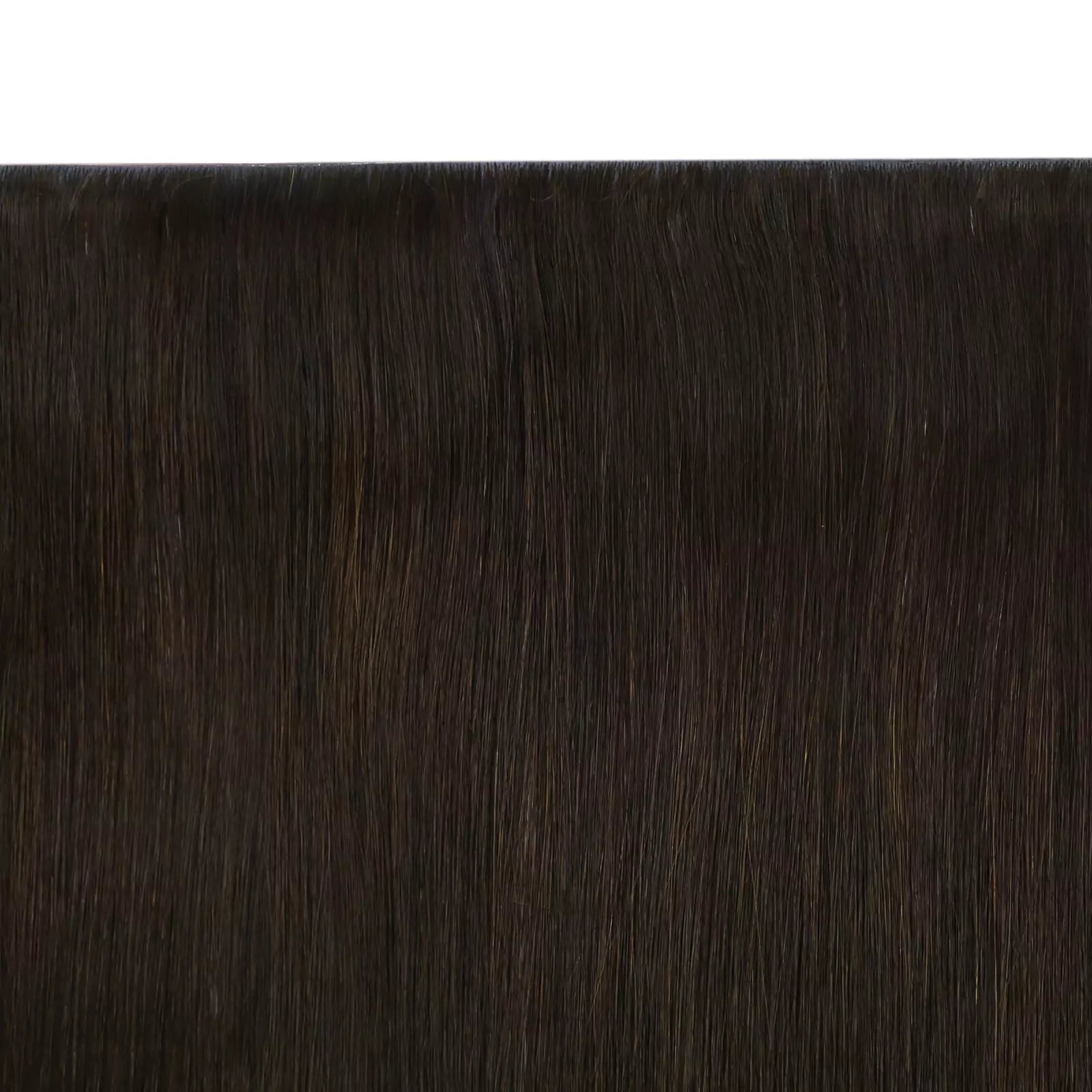flat weft hair extensions with small hole for women