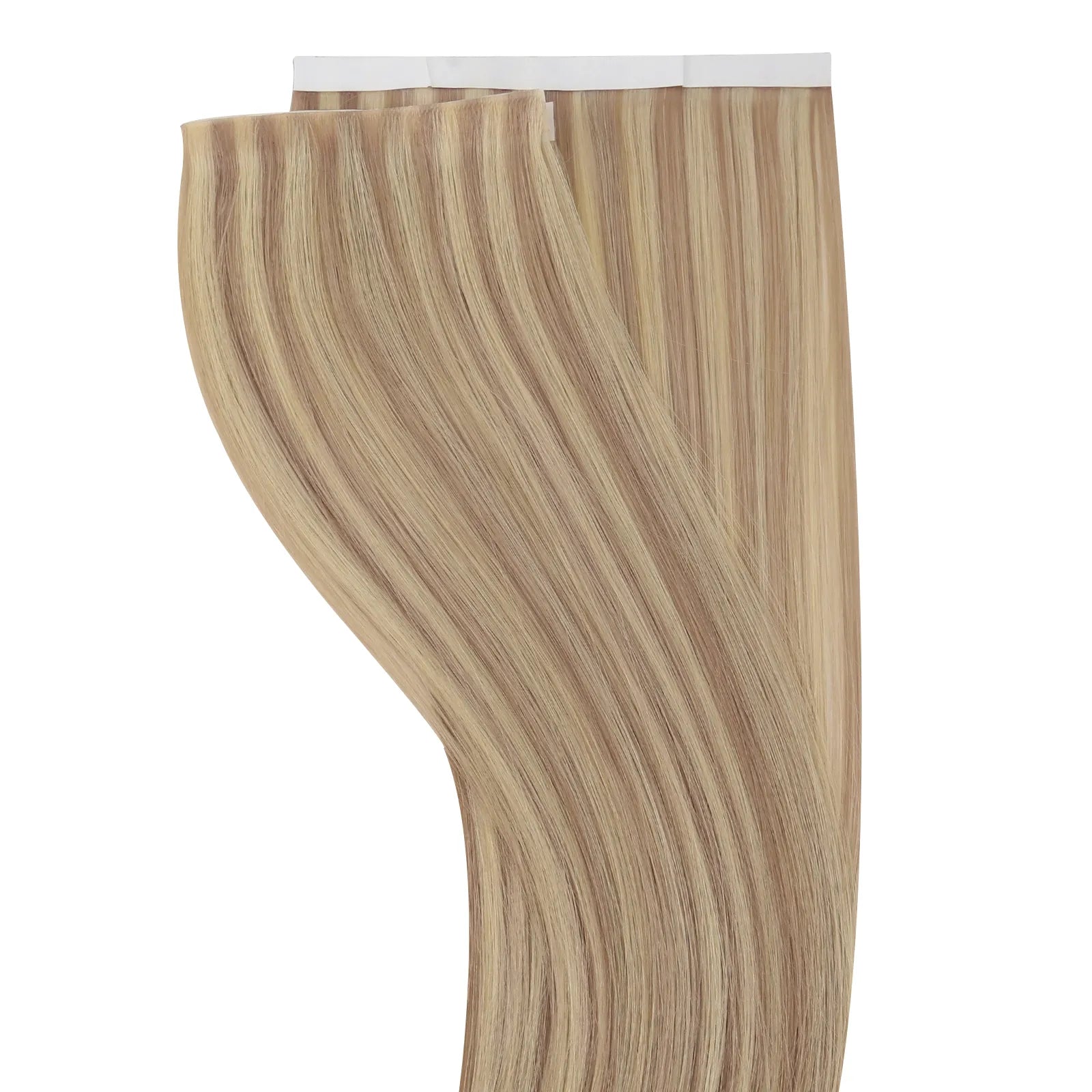 tape in weft hair extensions virgin human hair blonde for thin hair