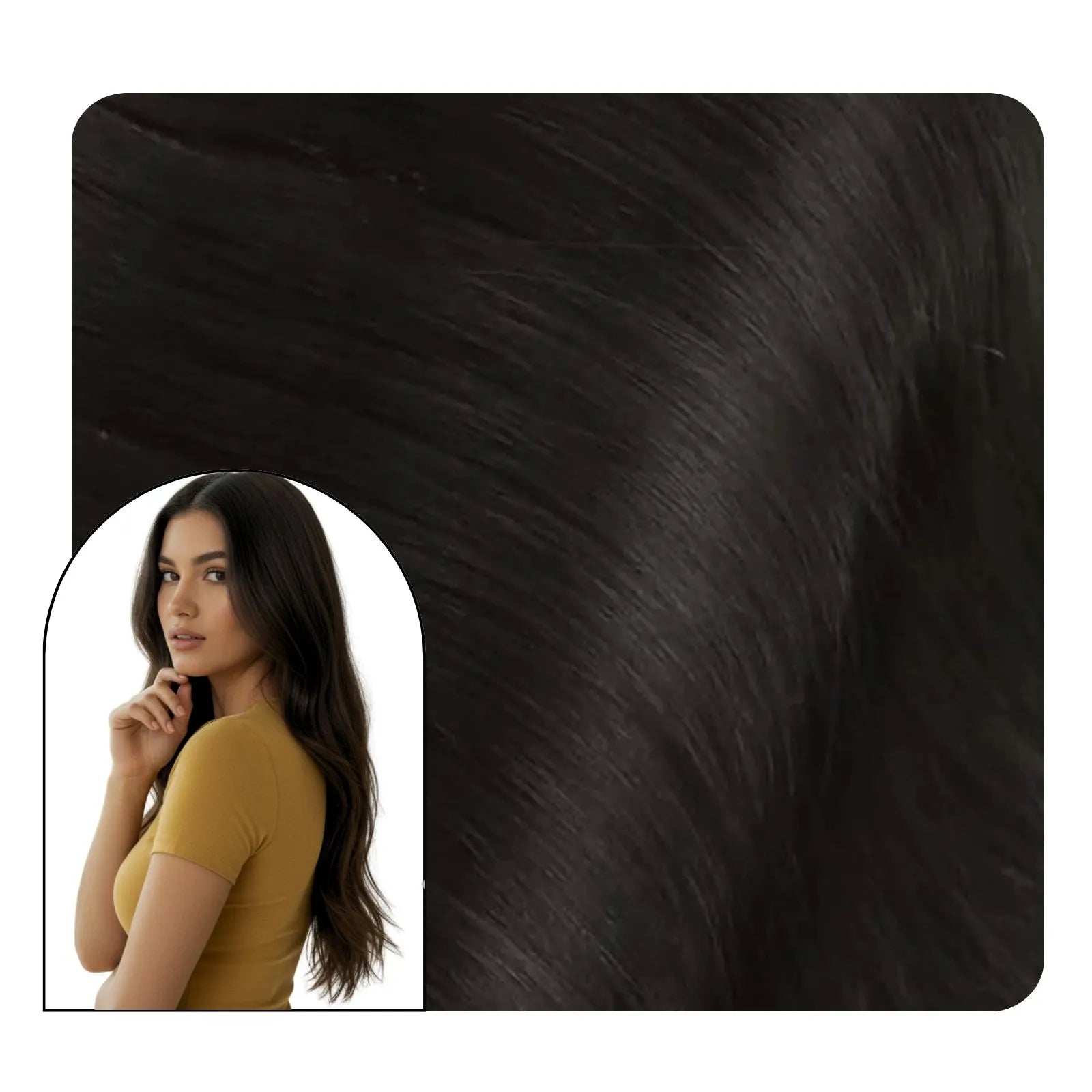 invisible clip ins remy injected clip in hair