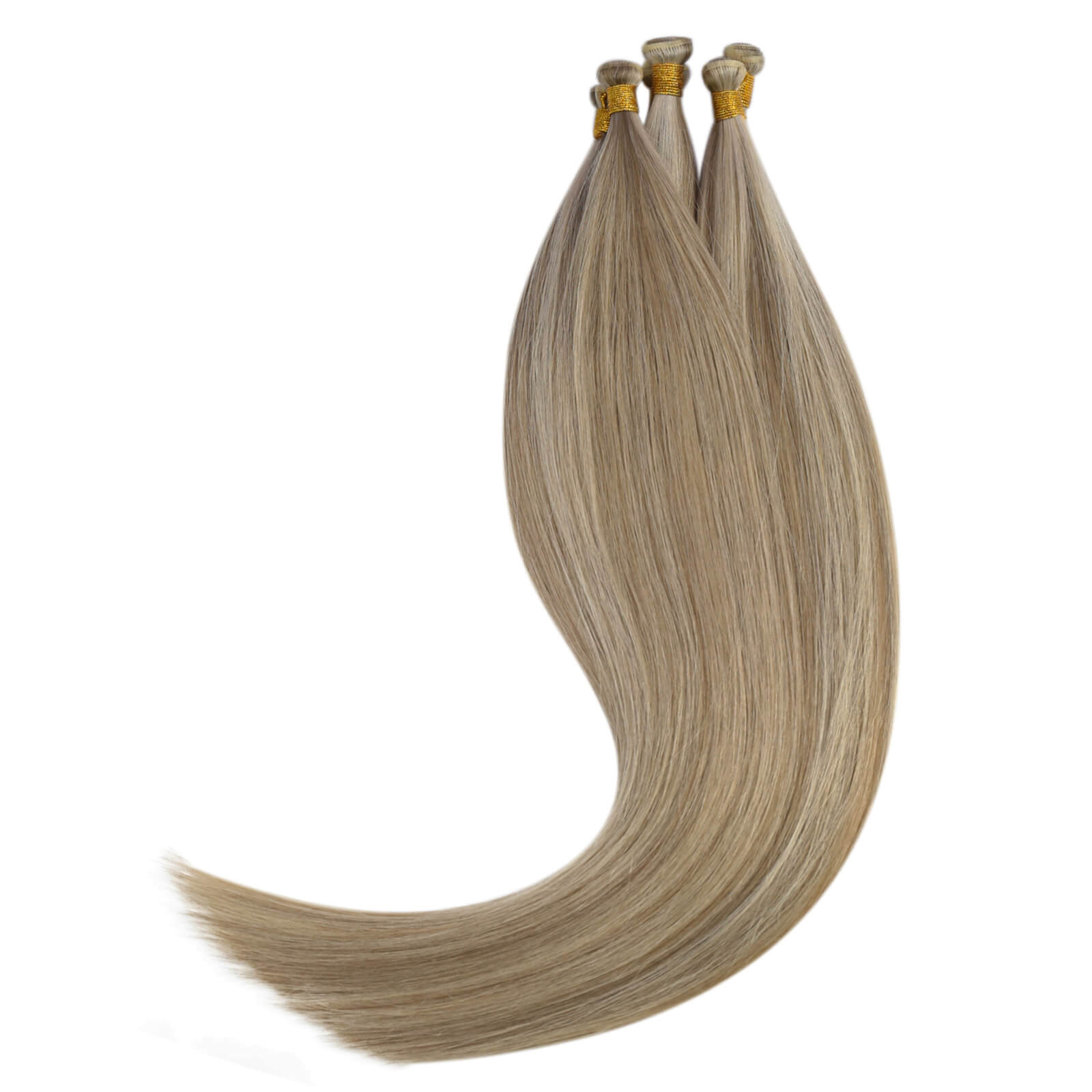 genius weft extensions 100% human hair 8P60