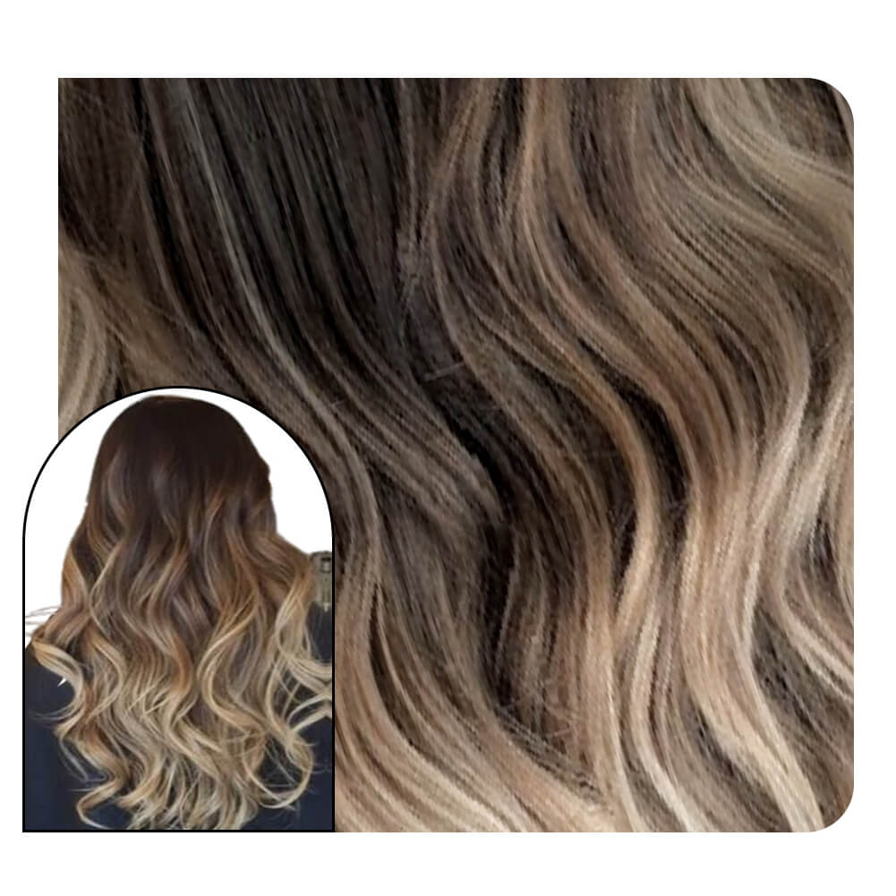 Body Wave Skin Weft Tape in Hair extensions