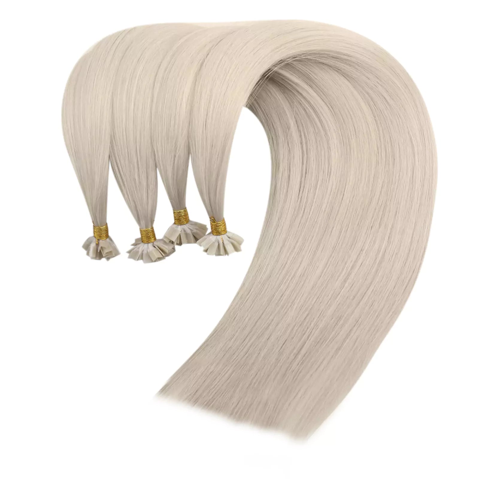 kertain fusion hair extensions human hair blonde