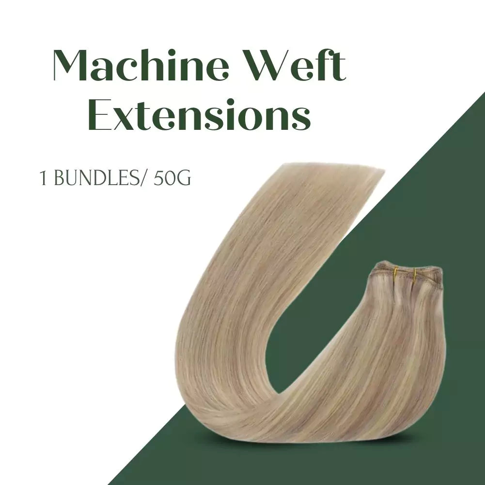 Weft Hair Extensions Highlighed