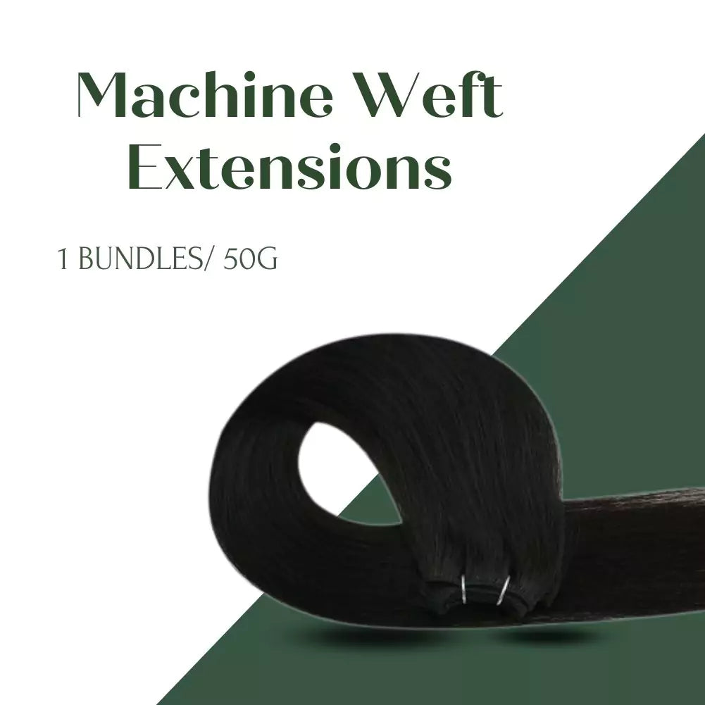 Weft Hair Extensions Off Black