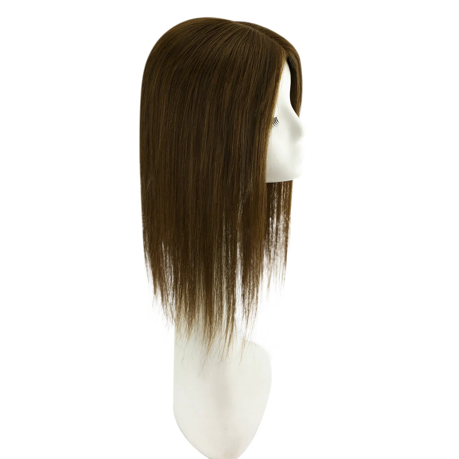 human hair topper real human hair