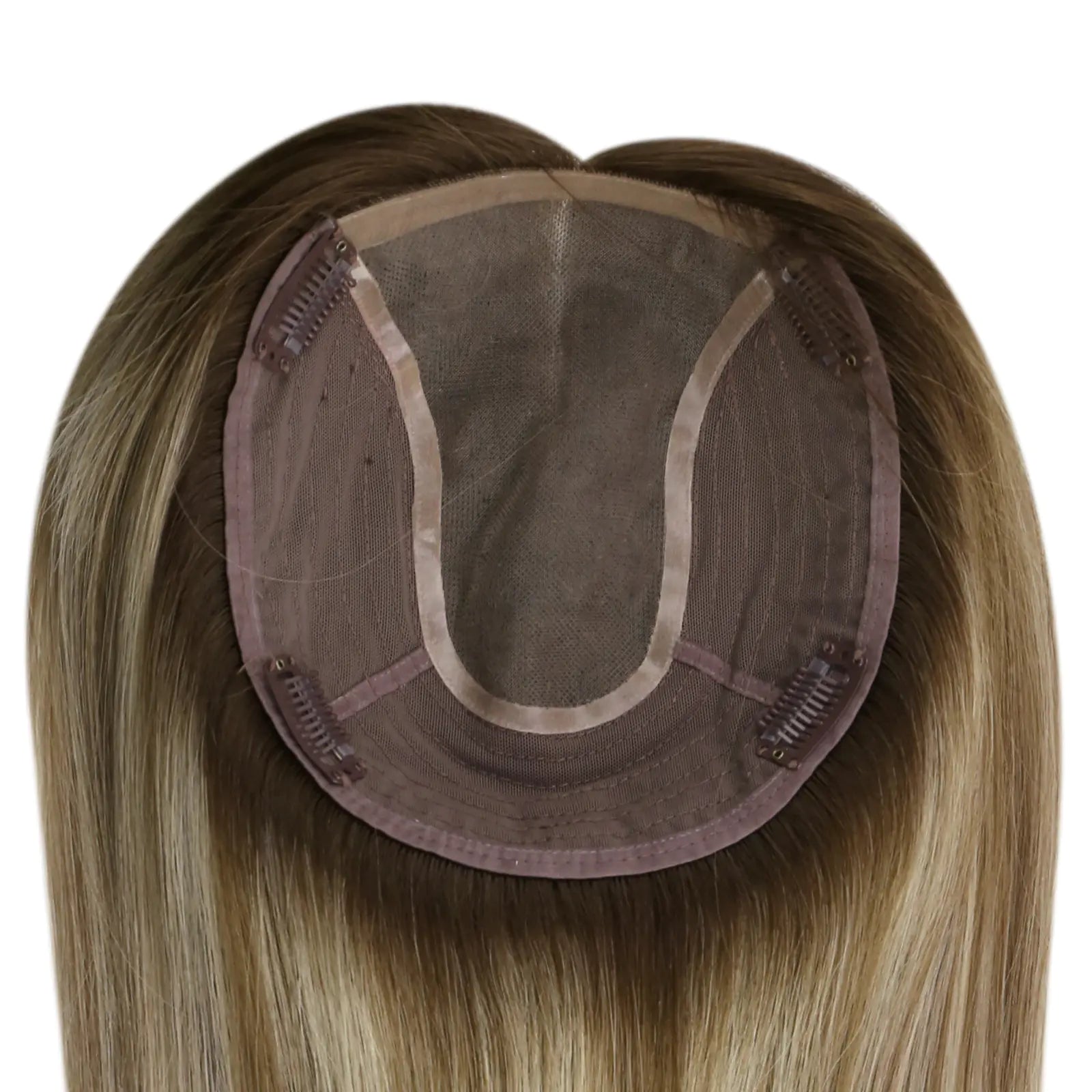 Balayage Toppee Wiglets Brown Mix Blonde