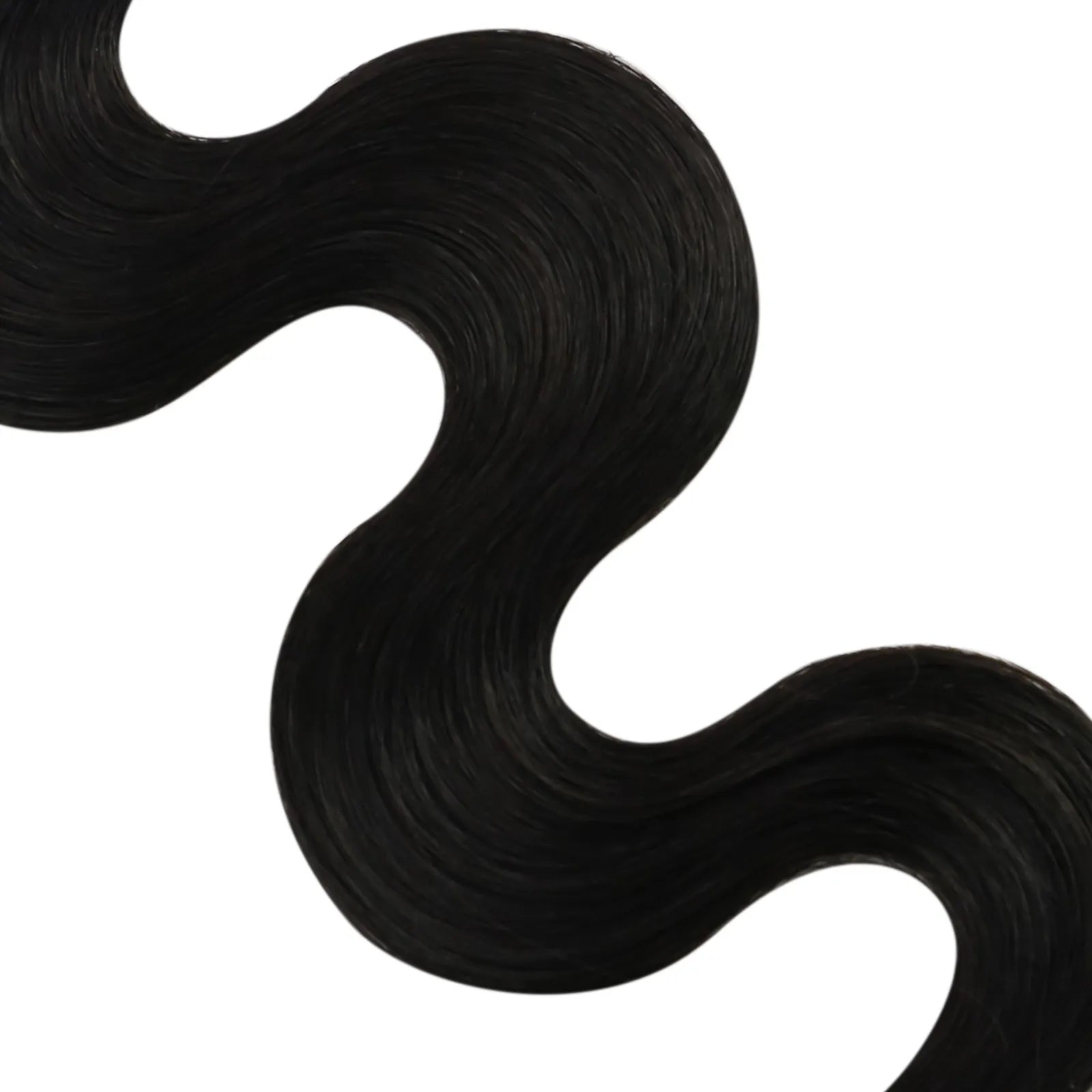 black butterfly weft hair for thin hair