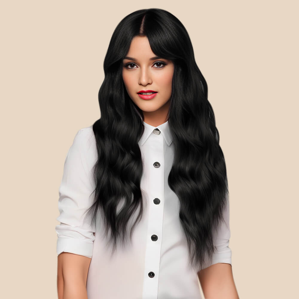 Hair Bundles Genius Weft Extensions 1B