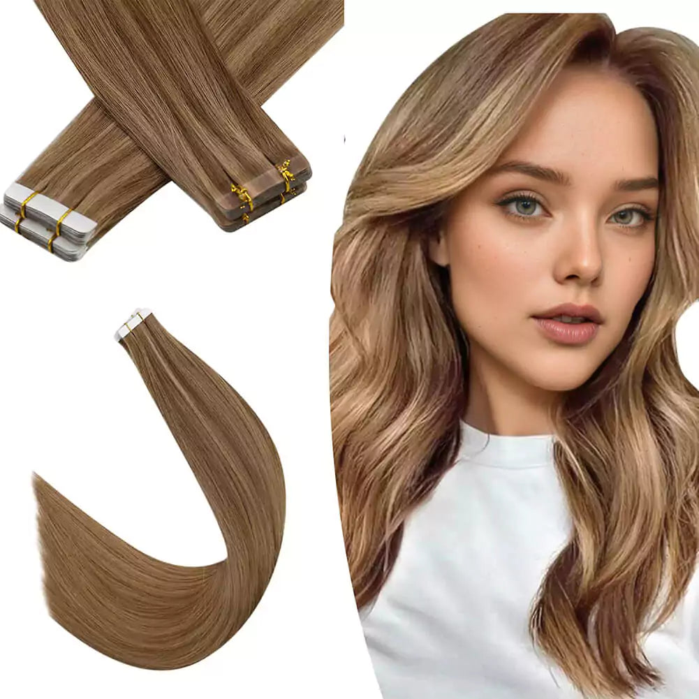 best tape in hair extensions#P6-10