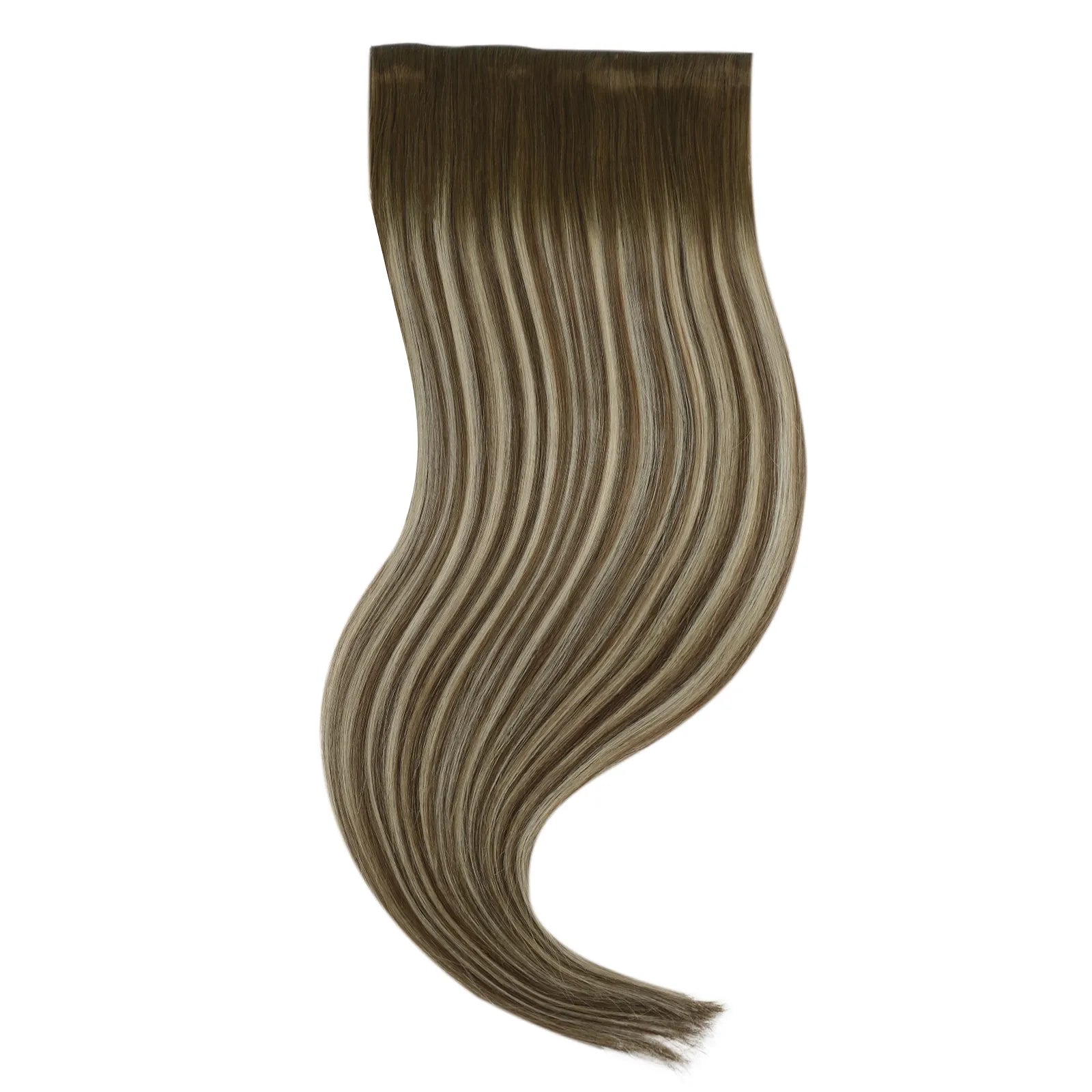 pu clip in hair extensions seamless hair extensions