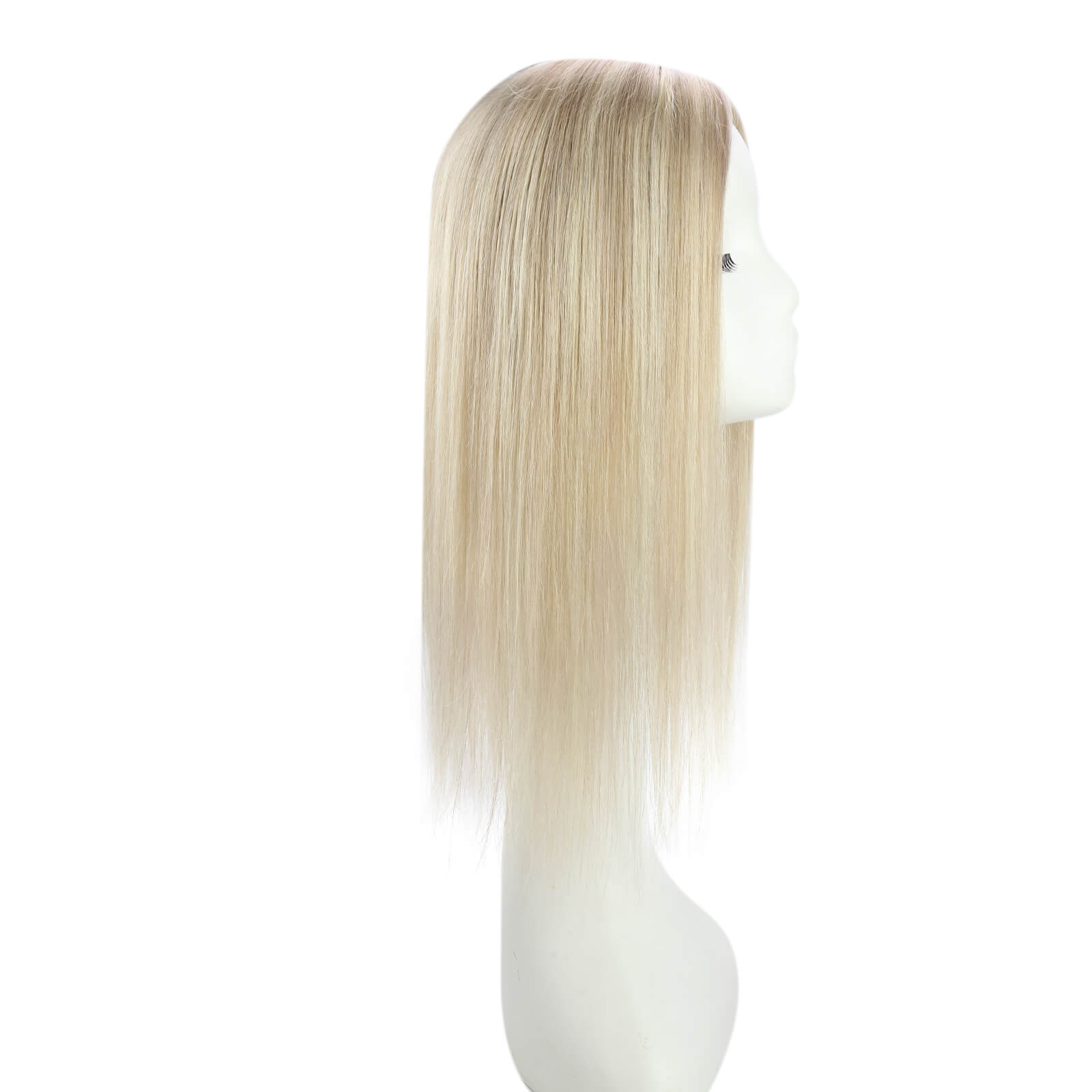 remy human hair toppers for loss hair women