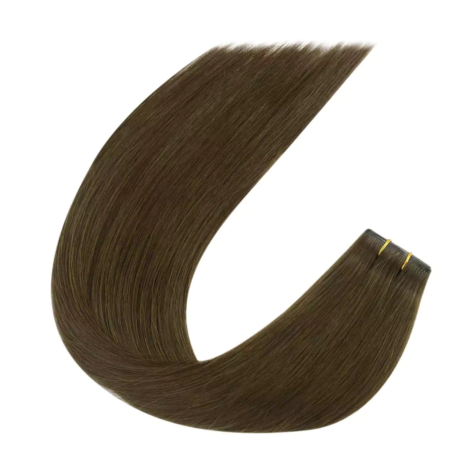 injected PU weft hair extensions sew in