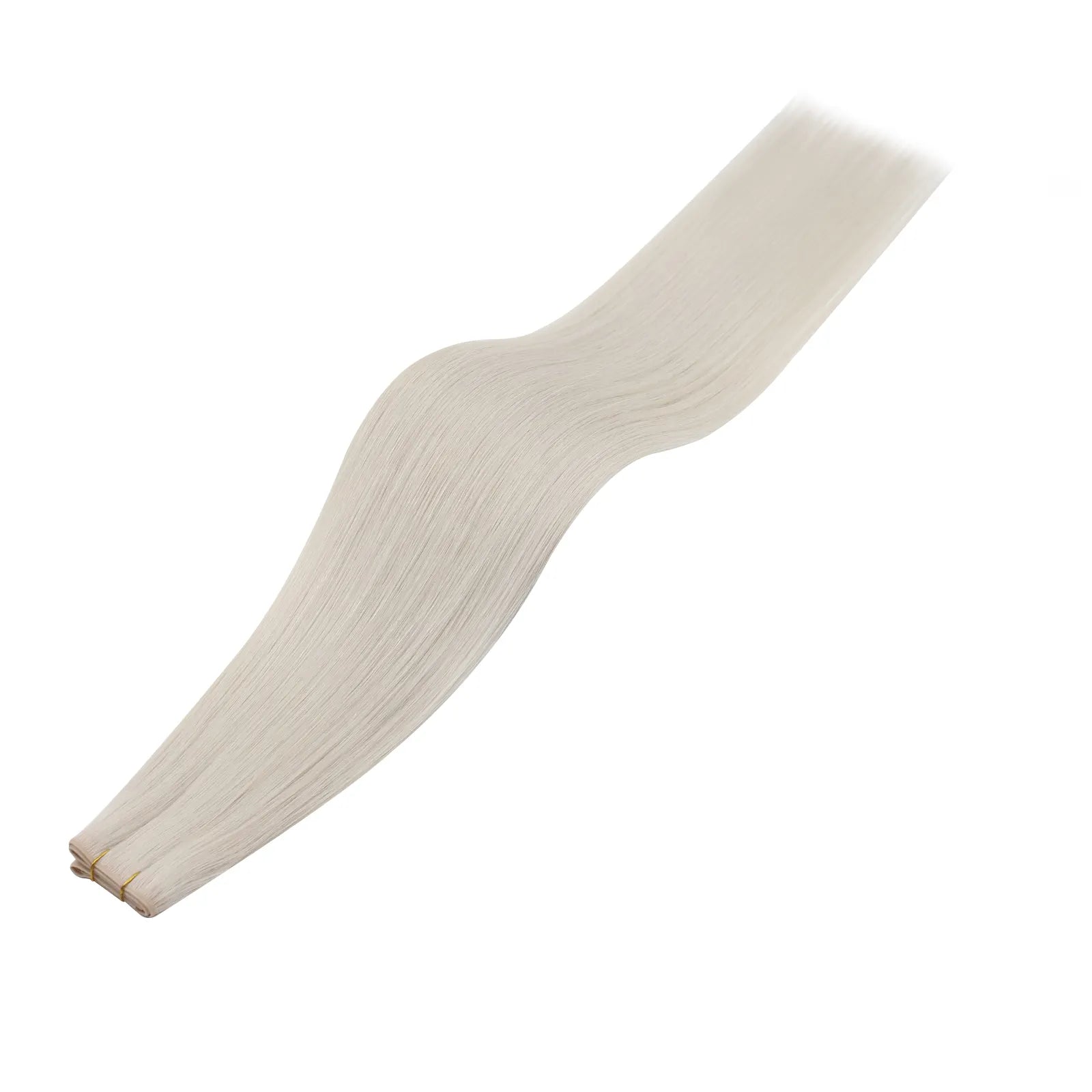 butterfly weft human hair extensions seamless weft hair extensions blonde for thin hair