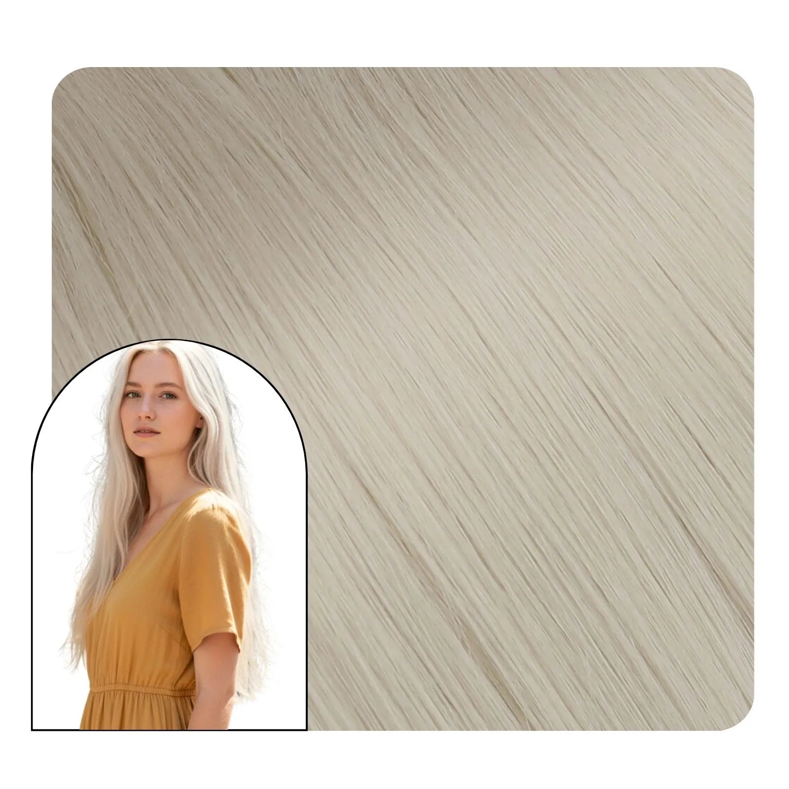 blonde human hair extensions virgin tape in weft hair