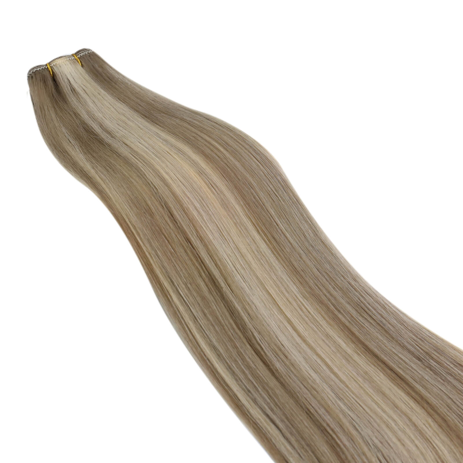 machine weft virgin human hair