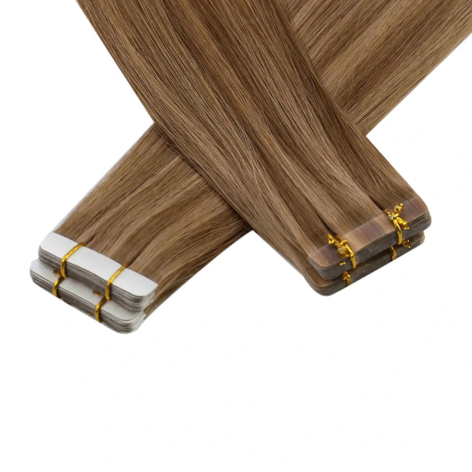 tapein100_humanhairextensionshighlightedbrownblonde