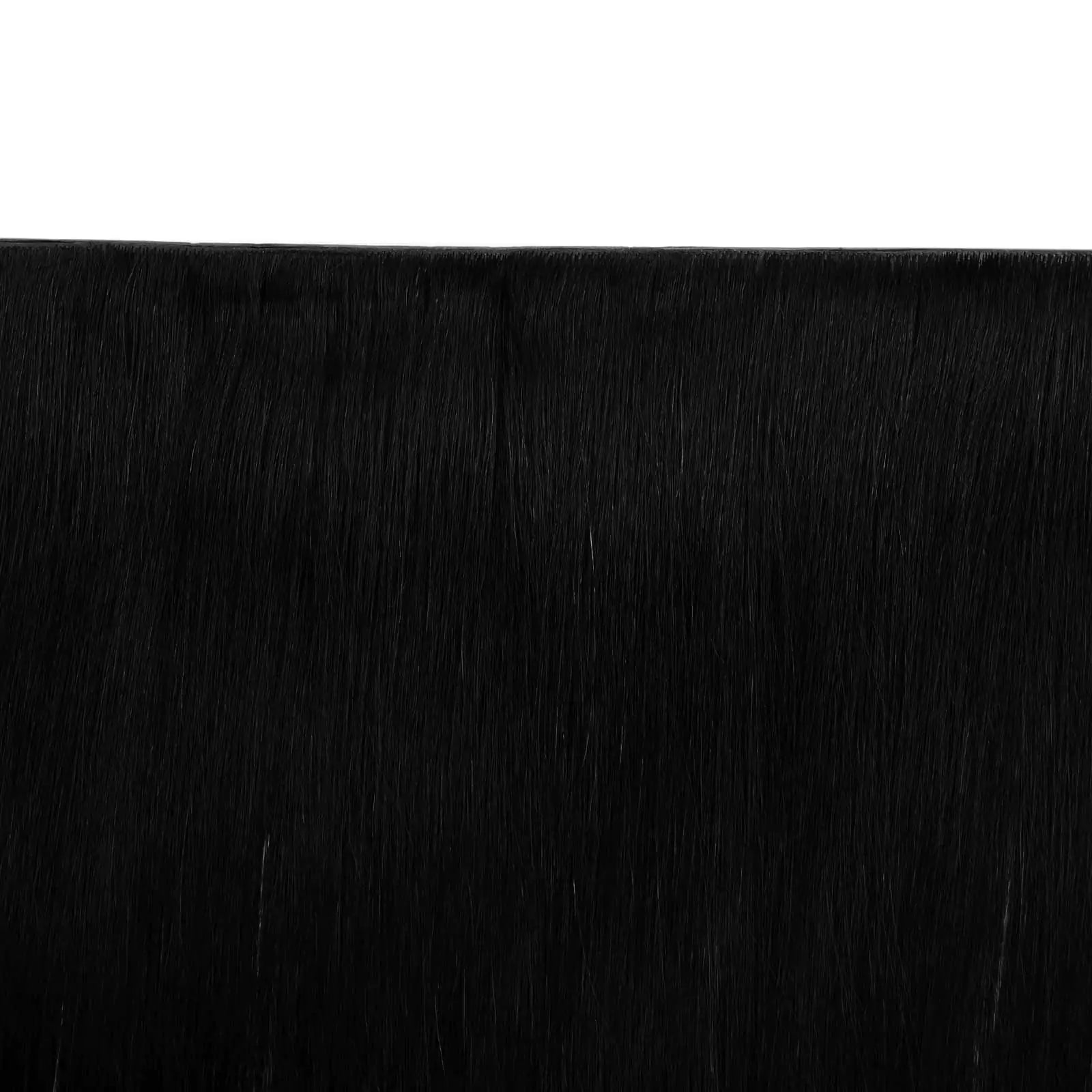 best invisible weft hair extensions black color