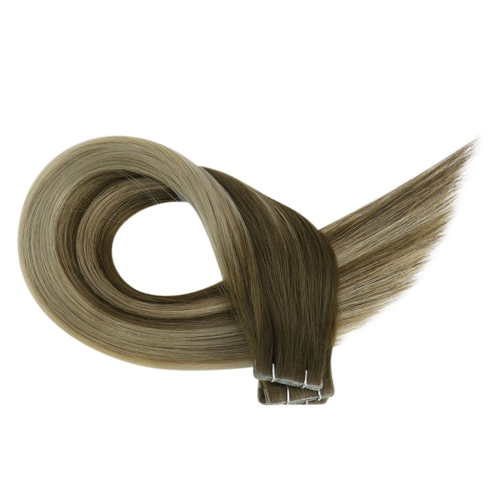 tape in human hair extensions injected tape ins