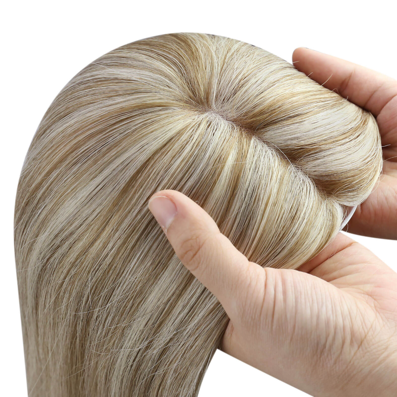 virgin hair topper ombre color for thinning hair