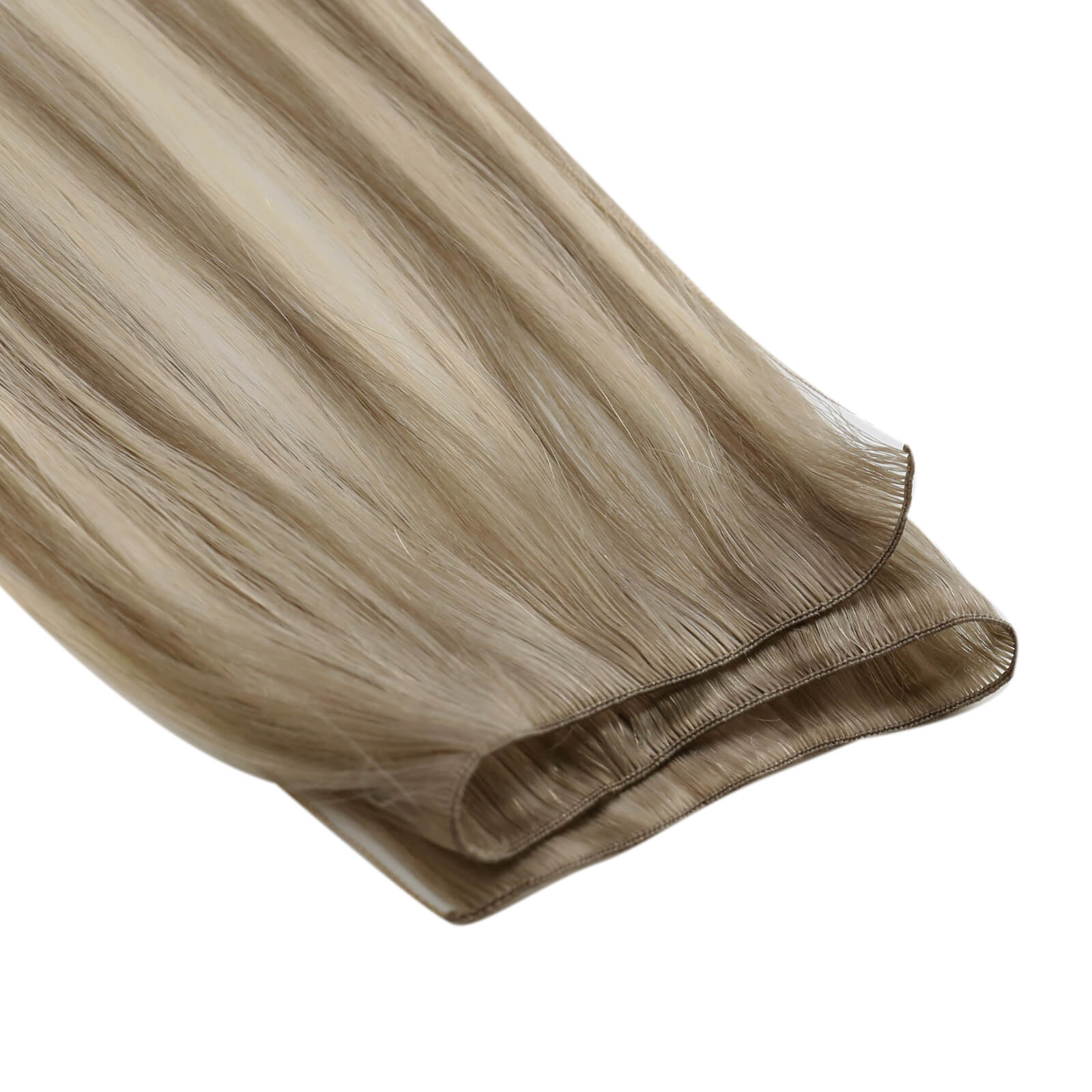 virgin hand tied hair weft for women