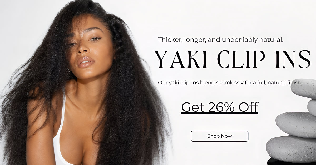 Yaki clip in hair extensions ugeat hair