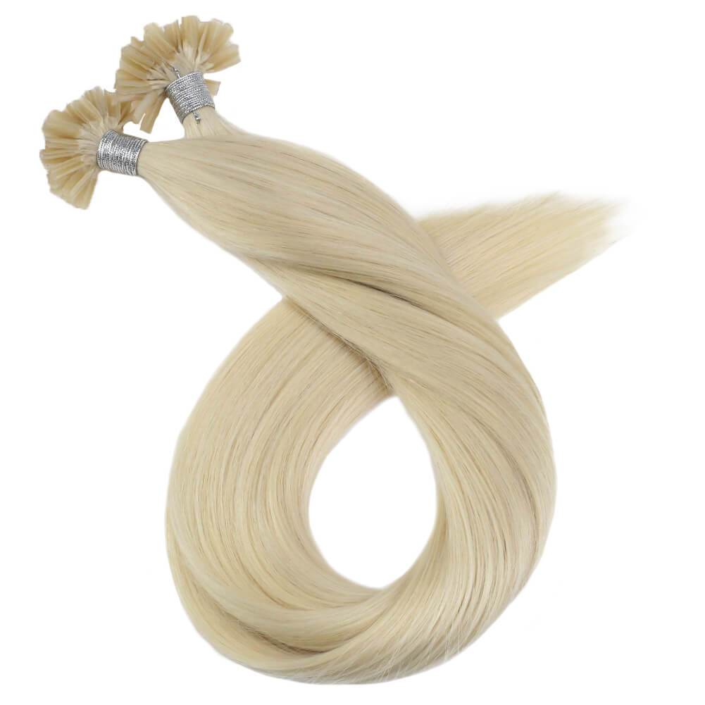 U Tip Remy Human Hair Extensions 22inch Pre Bonded Fusion Hair 60