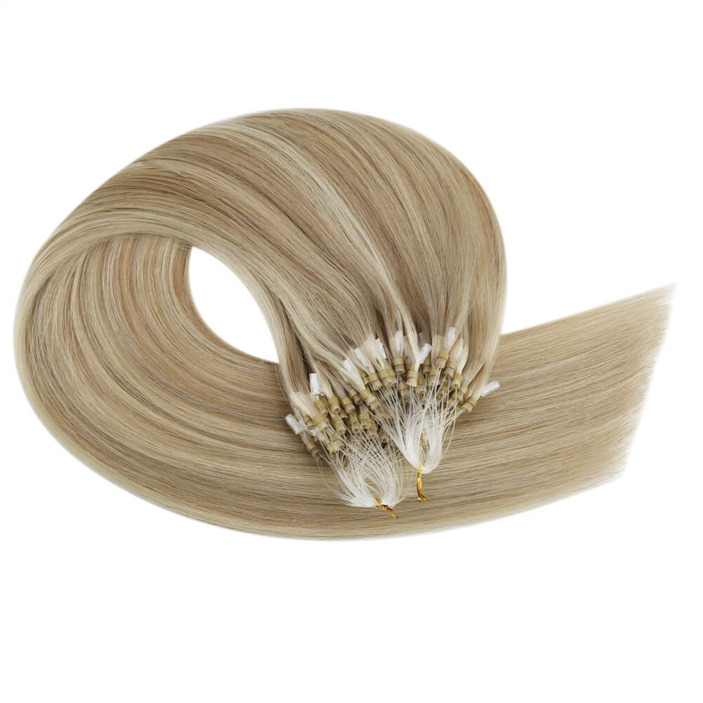 Human Hair P16/22 Golden Blonde Highlight Medium Blonde