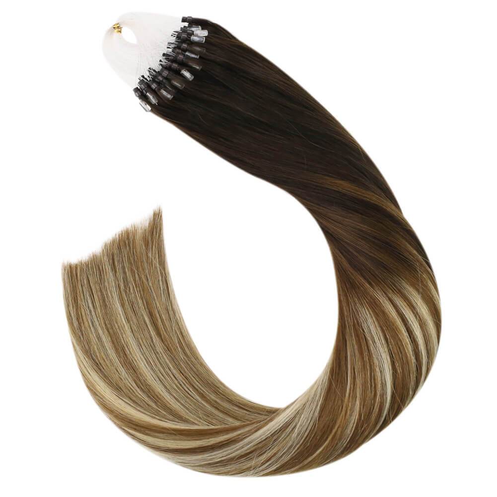 Micro Rings Loop Human Hair Extensions 50G Straight