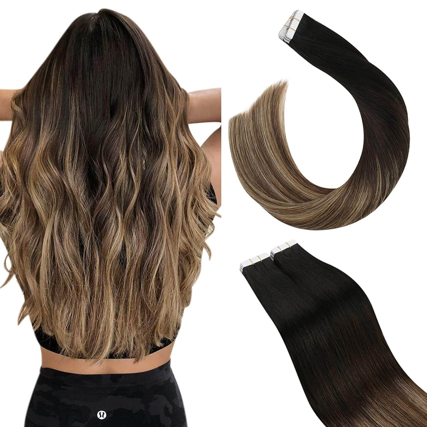 glue in hair extensions human hair