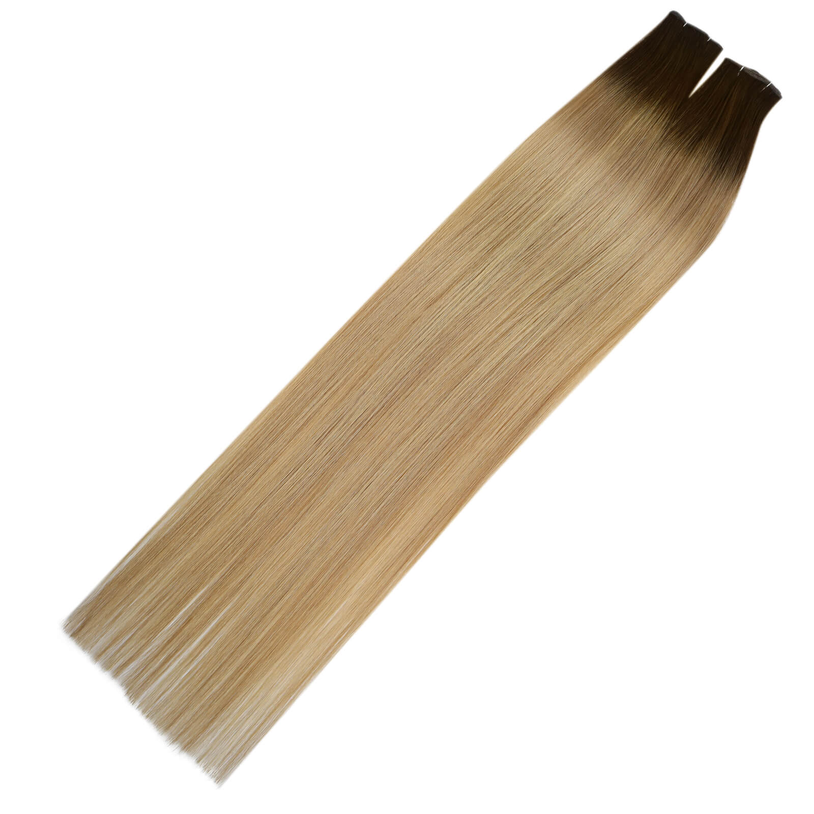 Genius Weft Extensions Human Hair Balayage