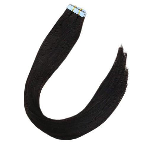 Wavy Hair Extensions Blonde Tape in Hair Extensions Human Hair