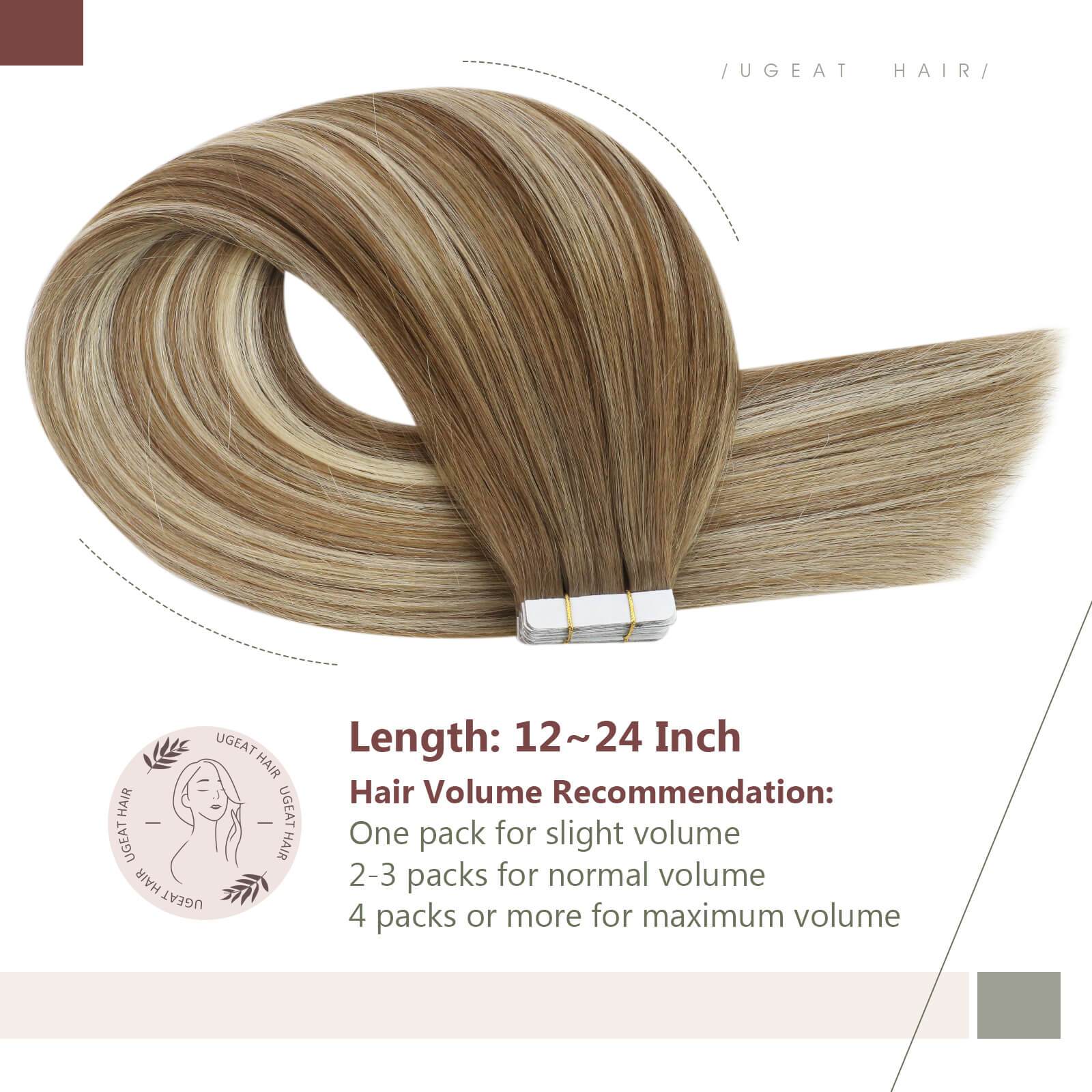 Balayage Color 9A Brown with 60 Blonde