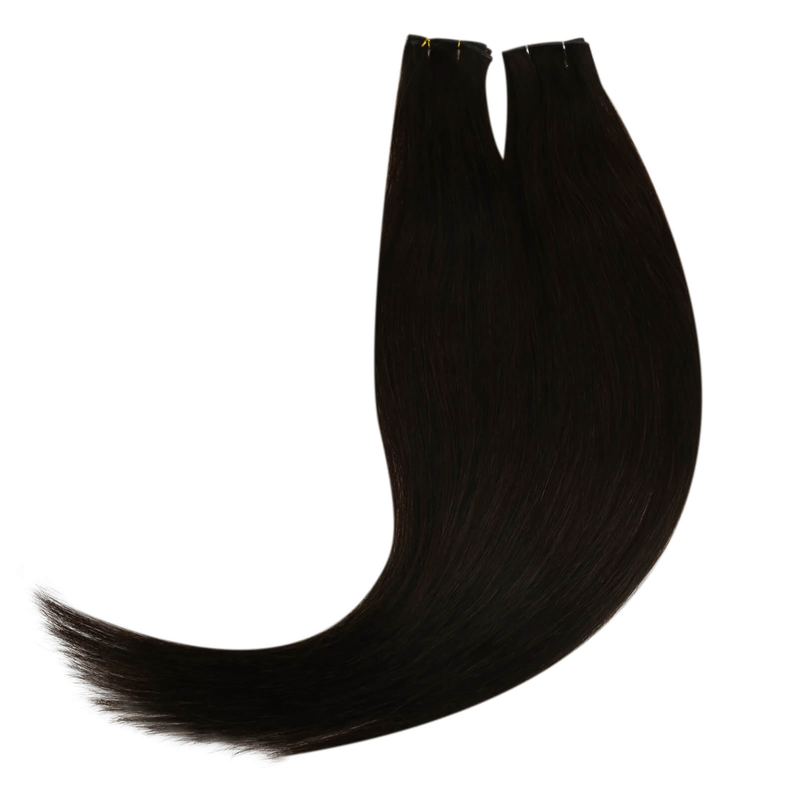 Sew in Darkest Brown Genius Weft Extensions