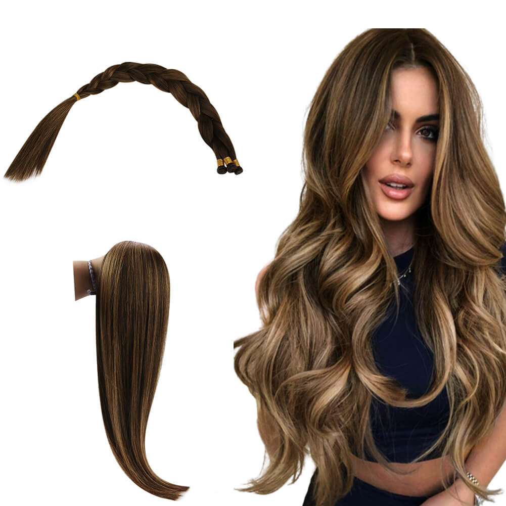 Full Cuticle Virgin Genius Weft Hair Extensions