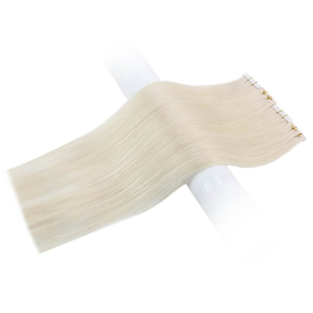 Virgin Hair Platinum Blonde 60