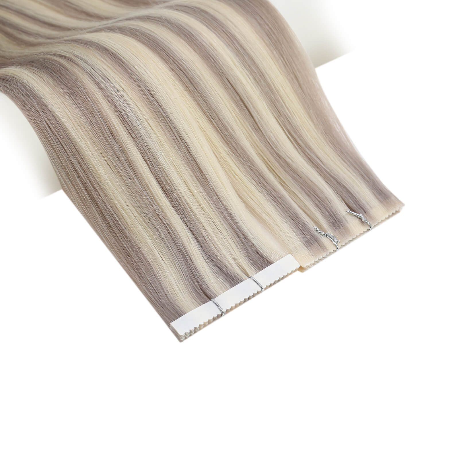 hair extensions tape in human hair blonde