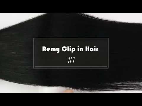 clip in hair extensions remy human hair for black hair