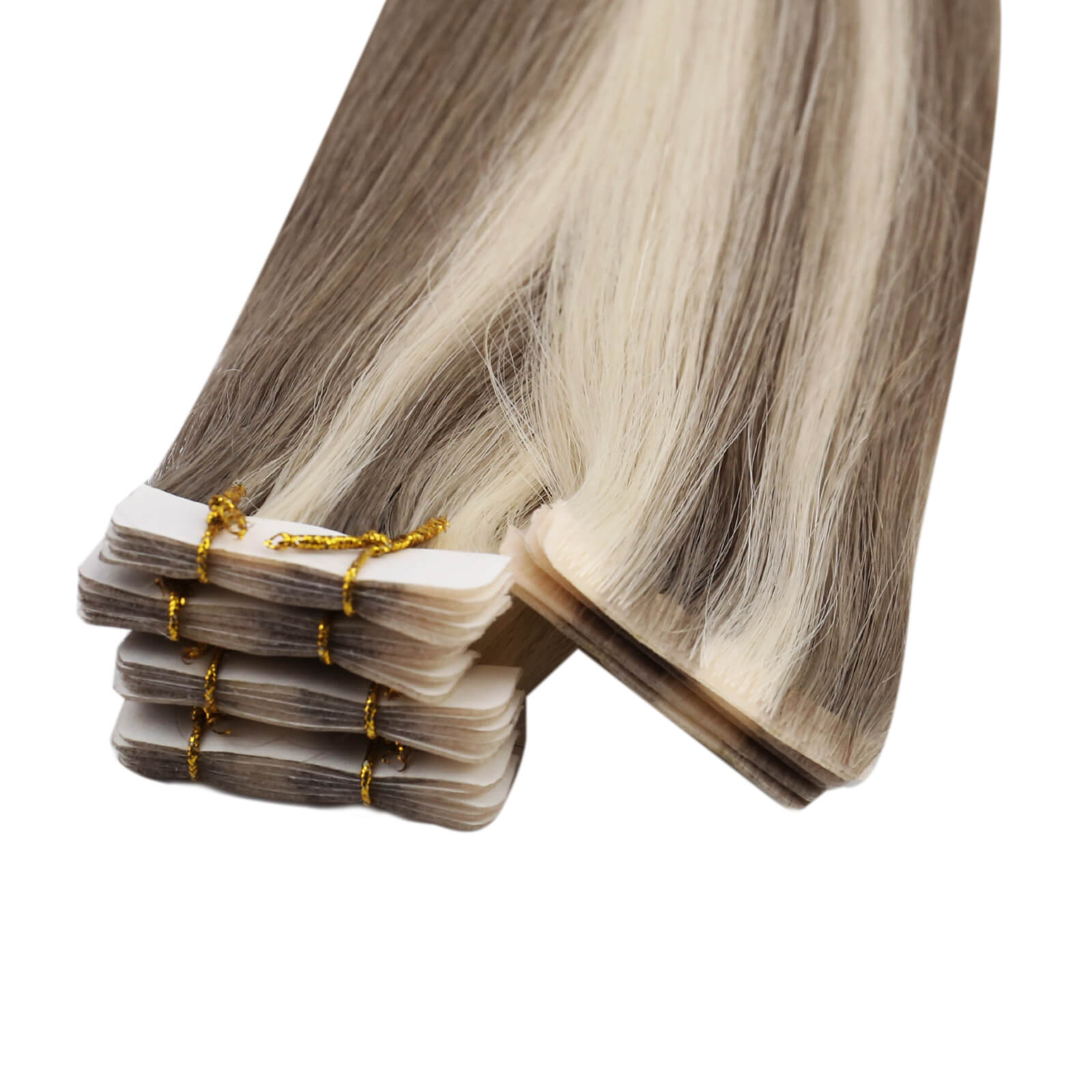 real human hair tape in extensions