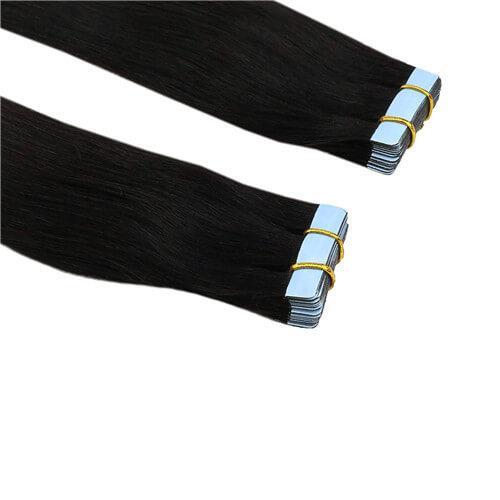 thick end virgin tape in hair extensions real hair