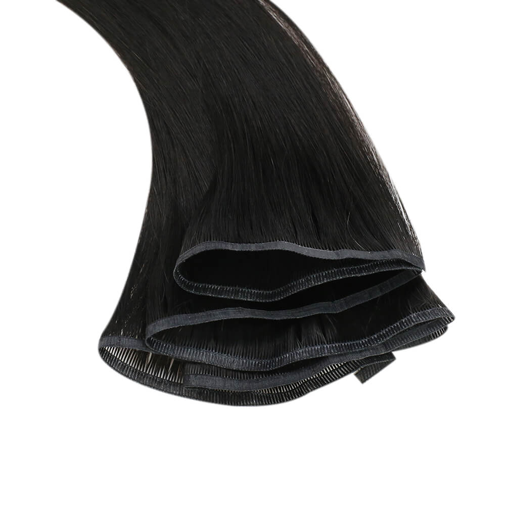 flat weft flat track virgin hair bundles