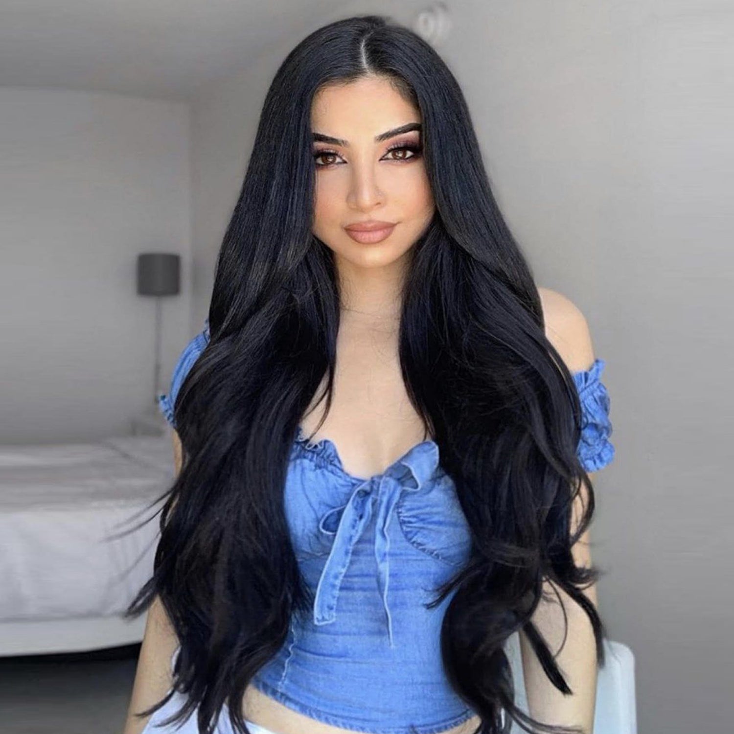 jet black hair ugeat hair 7 pcs