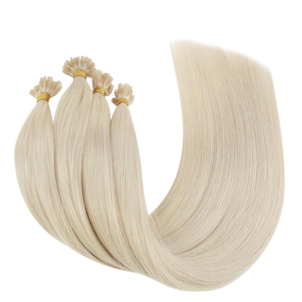 virgin+ hair u tip best hair extensions pre-bonded hair