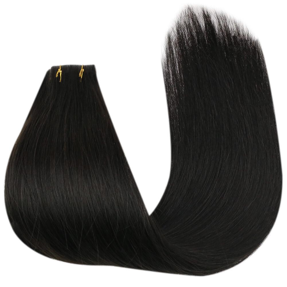 Virgin Hair 100% Human Hair tape in hair extensions