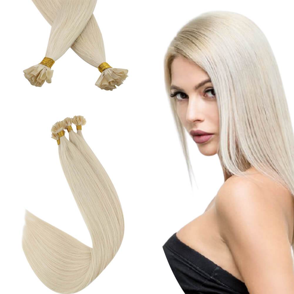 Virgin U tip Blonde Hair