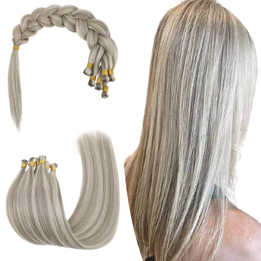 Full Cuticle Virgin Hand-tied Real Human Hair