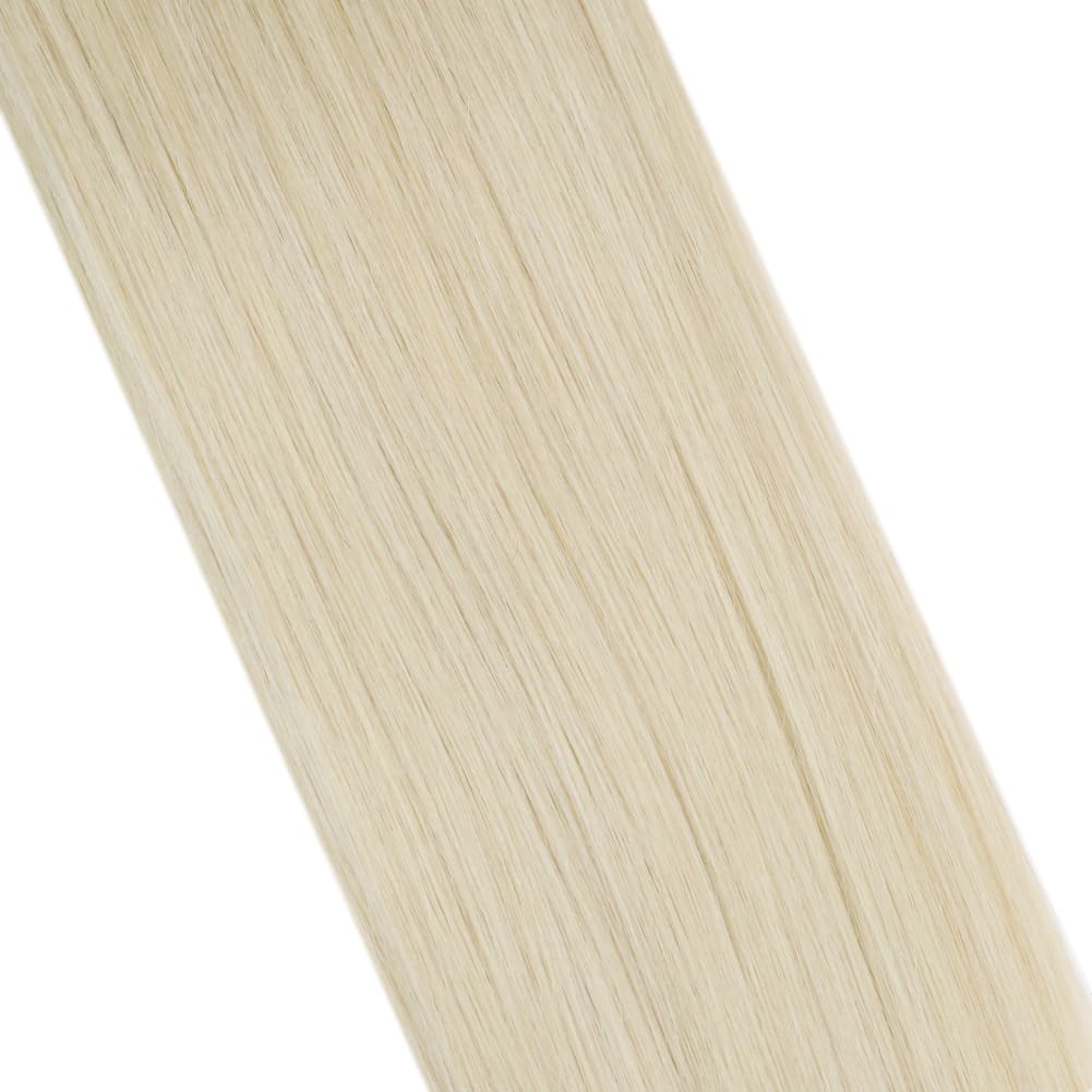 Platinum Blonde Color Remy Human Hair 60
